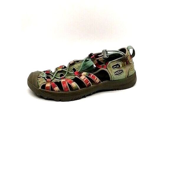 Keen Sandals‎ Womens Whisper Green 5 Sport Shoes Washable Stretch 1014257 - Picture 1 of 11